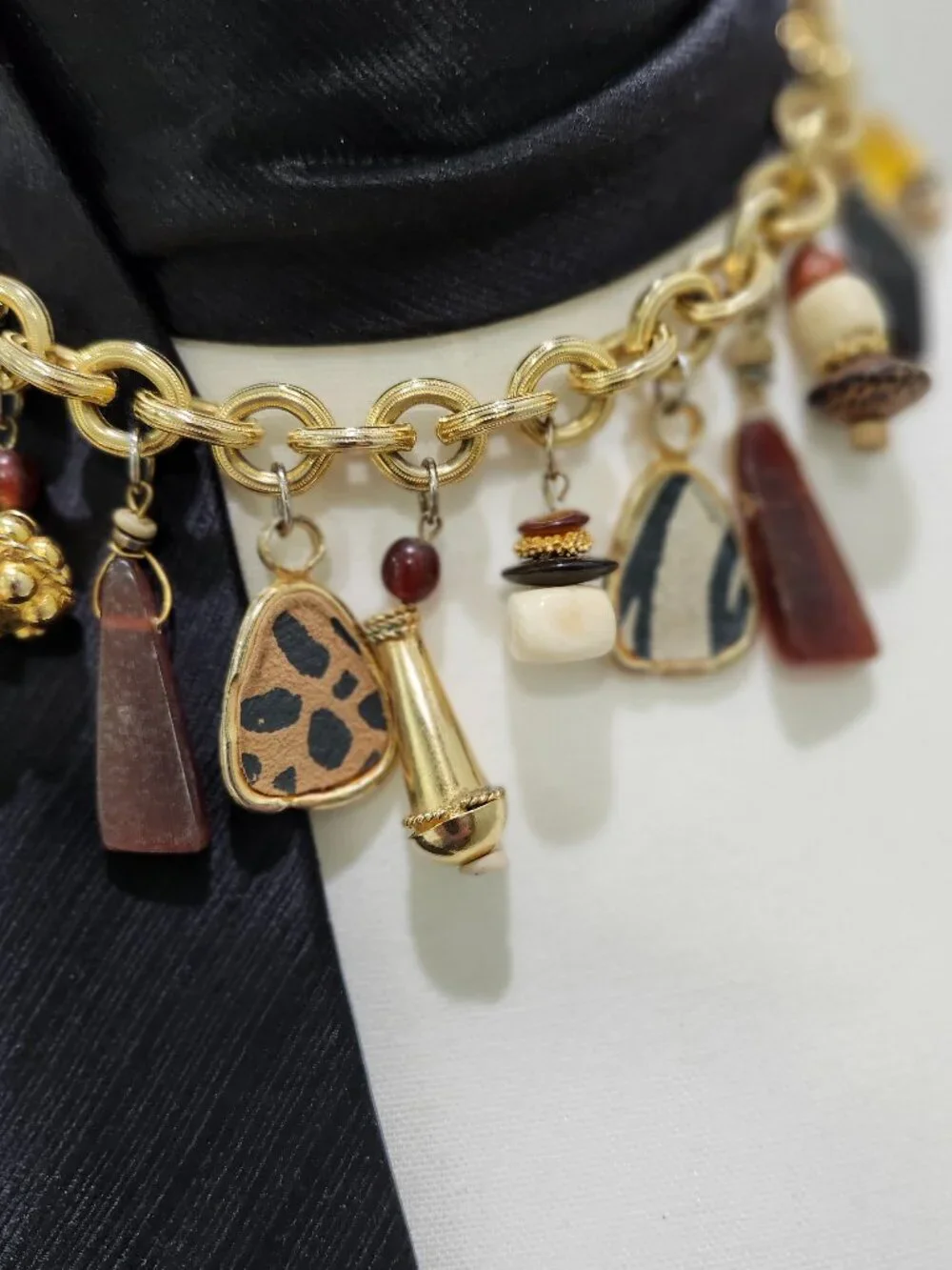 Neckwear and Animal Print Necklace, Reimagined for Today’s Trendy Look